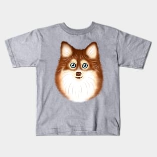 Red Pomsky Kids T-Shirt